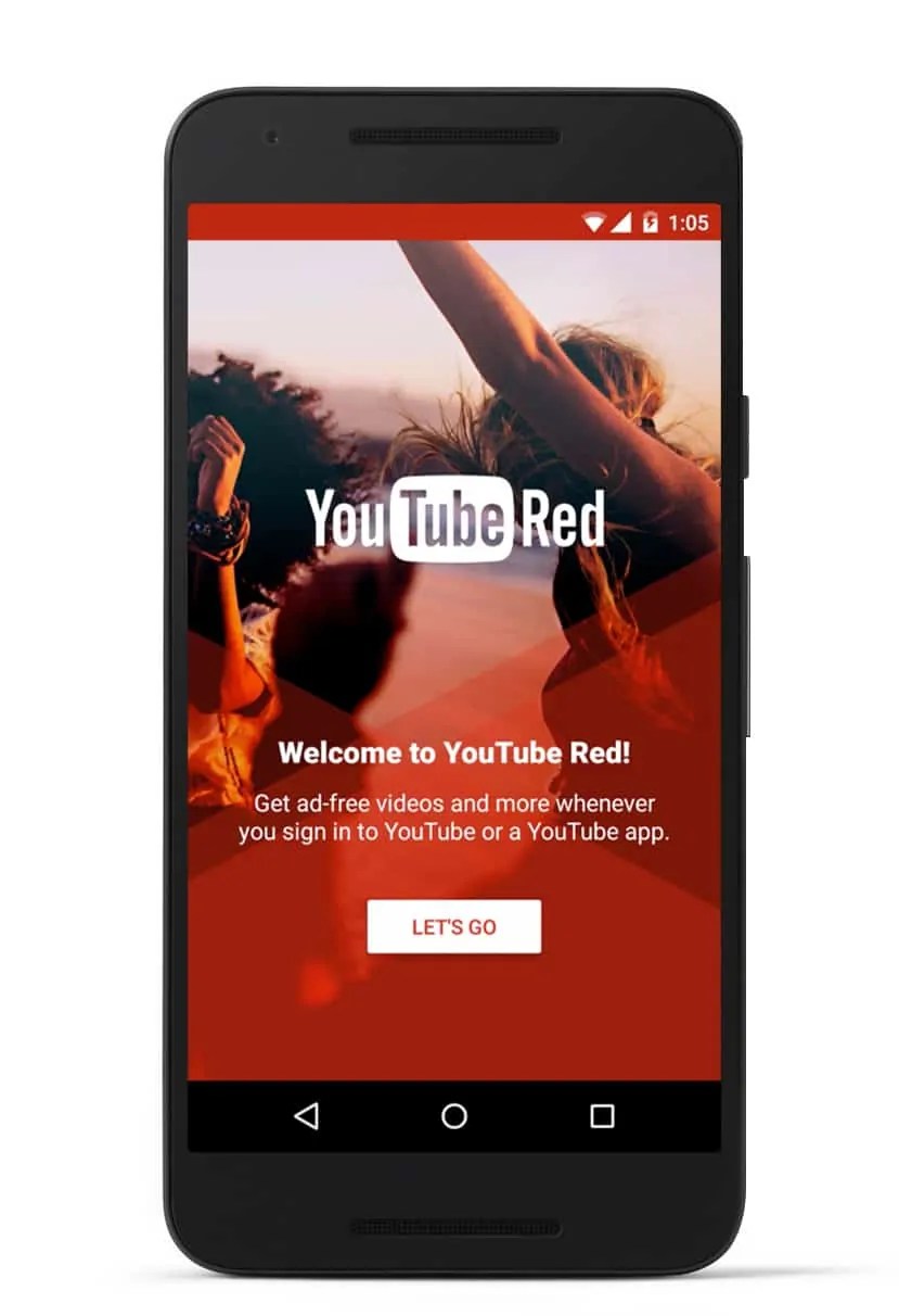 YouTube Red Offers AdFree Original Content for 10/month