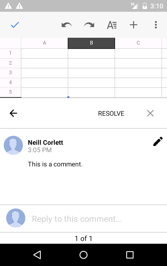 Google Improves Communication In Docs & Sheets Apps