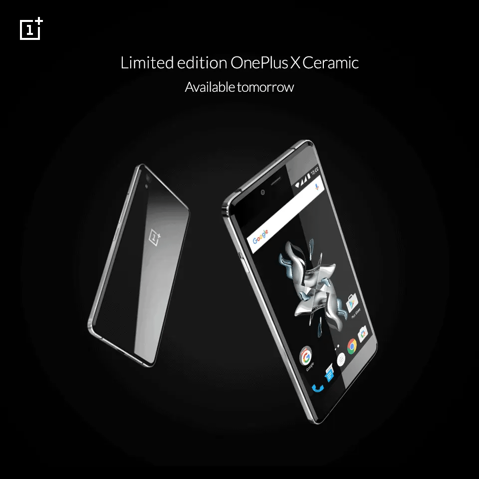 OnePlus X Limited Ceramic Edition Will Be Available Tomorrow