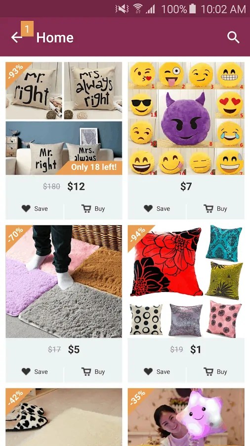 Shop for your Home with the app Called Home