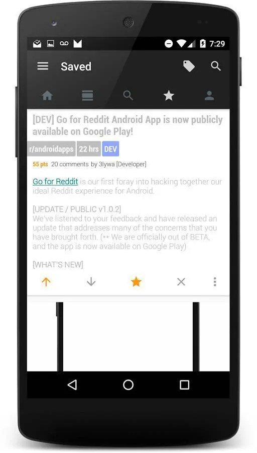 Go For Reddit Is A Slick ThirdParty Reddit App