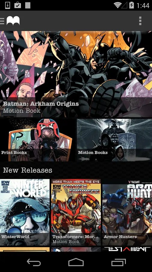 Featured Top 10 Comic Book Apps For Android April 2016