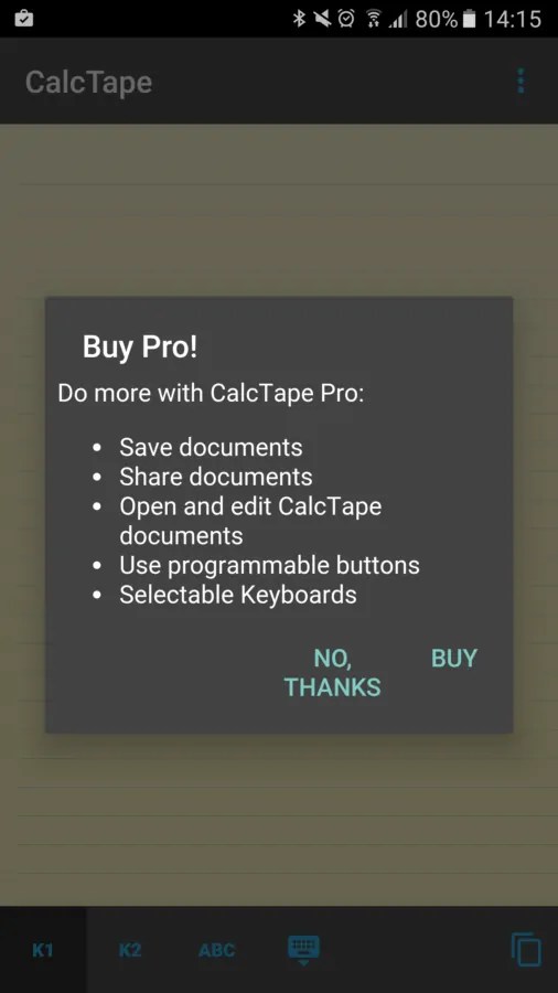 Sponsored App Review CalcTape Paper Tape Calculator