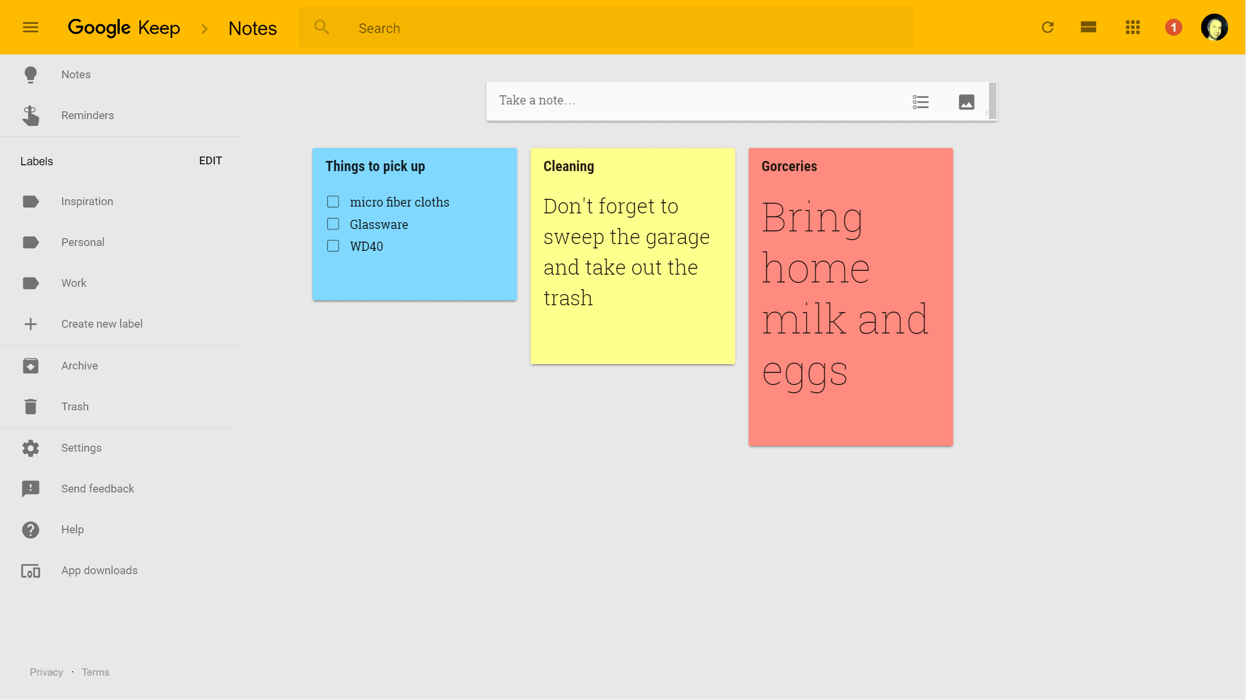 Google Keep Desktop downvfil
