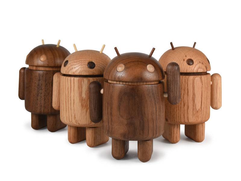 Limited Run Of Natural Wood Android Minis Coming