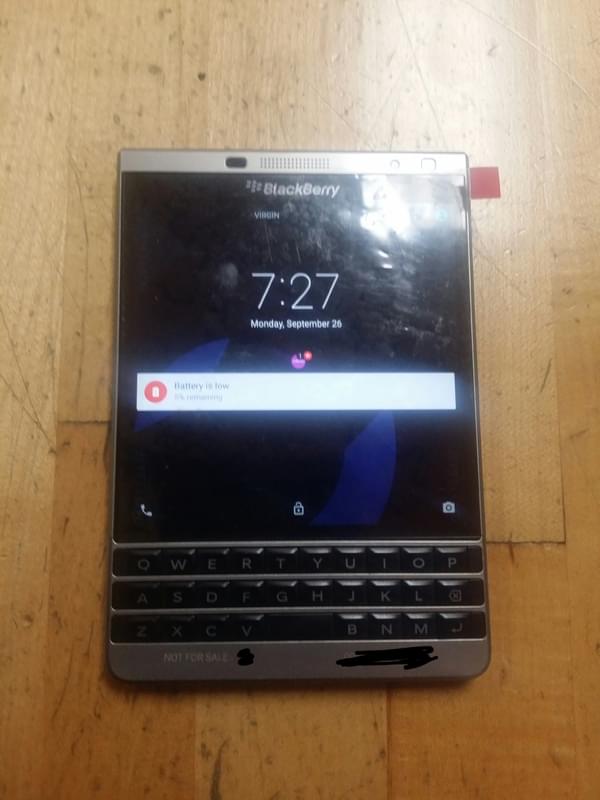 New Images Of AndroidPowered BlackBerry Passport Emerge