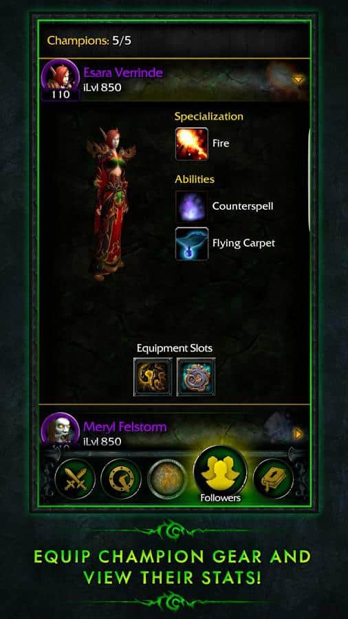 Blizzard Launches WoW Legion Companion App For Android
