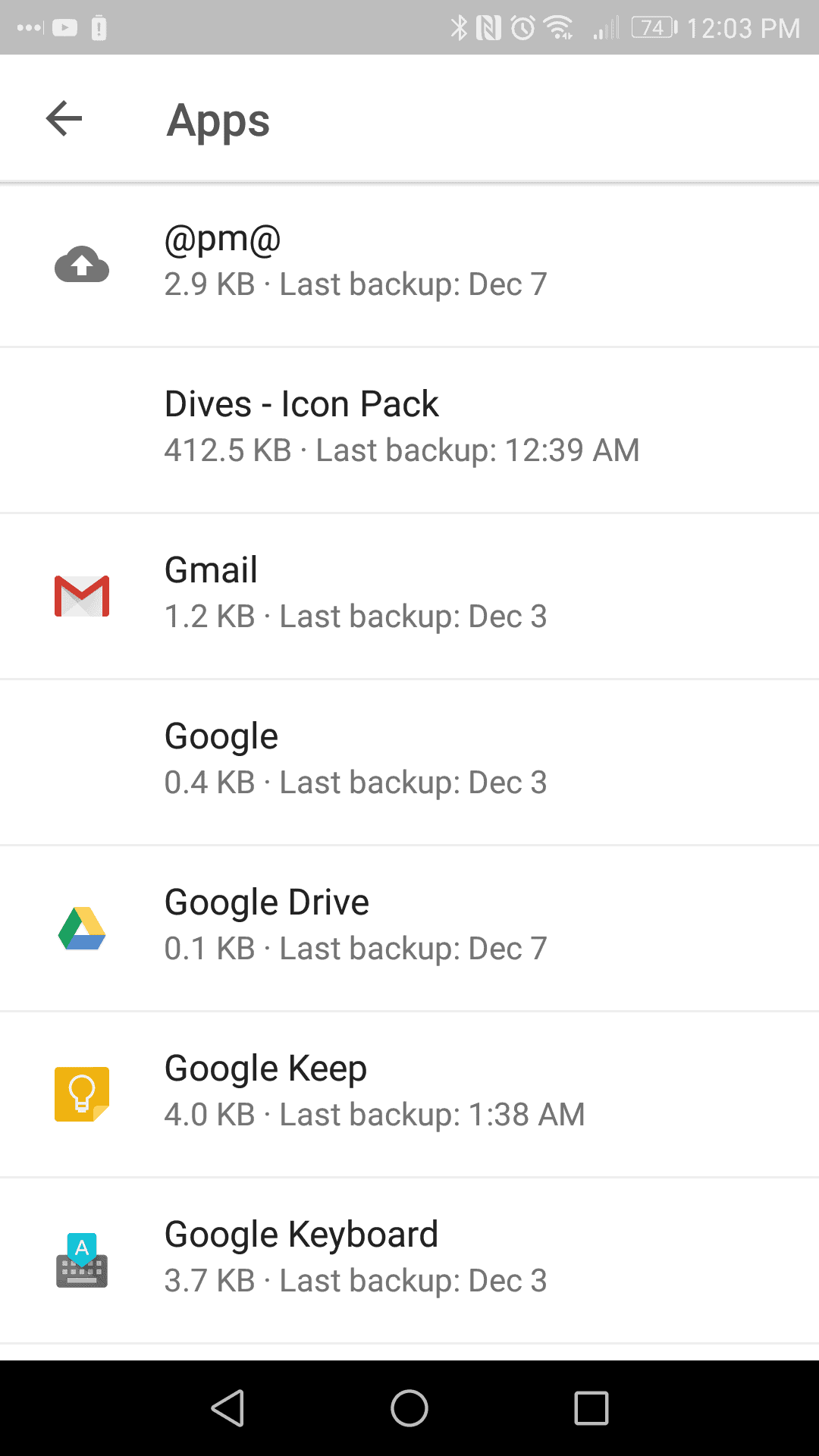 Google Drive App Now Boasts Backup Menu, Excel Previews