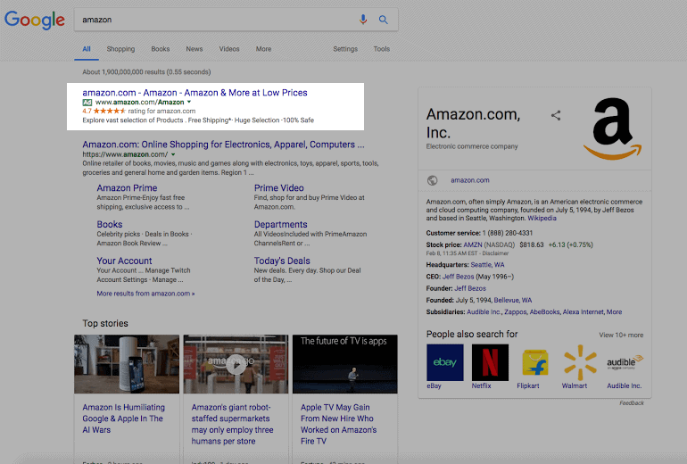 Fake Amazon Ad Slips Through Google Security