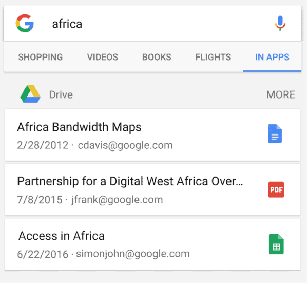 Google Drive Files Can Now Be Found Through The Google App