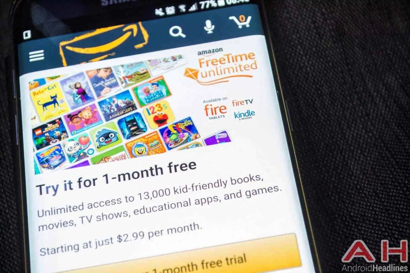 Amazon FreeTime Hits Play Store, Supports NonKindle Devices