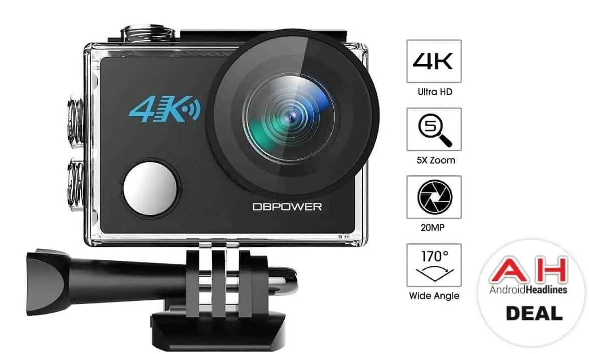 Sponsored Deal DBPOWER N5 4K Action Camera & Accessories 53.95 With Code