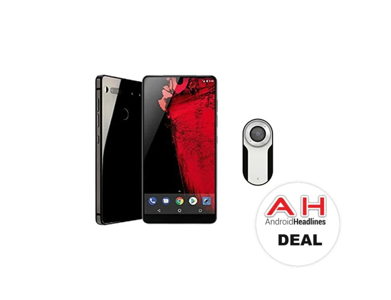 Deal Essential PH1 Unlocked Android Smartphone & 360Degree Camera for 499 12/21/7