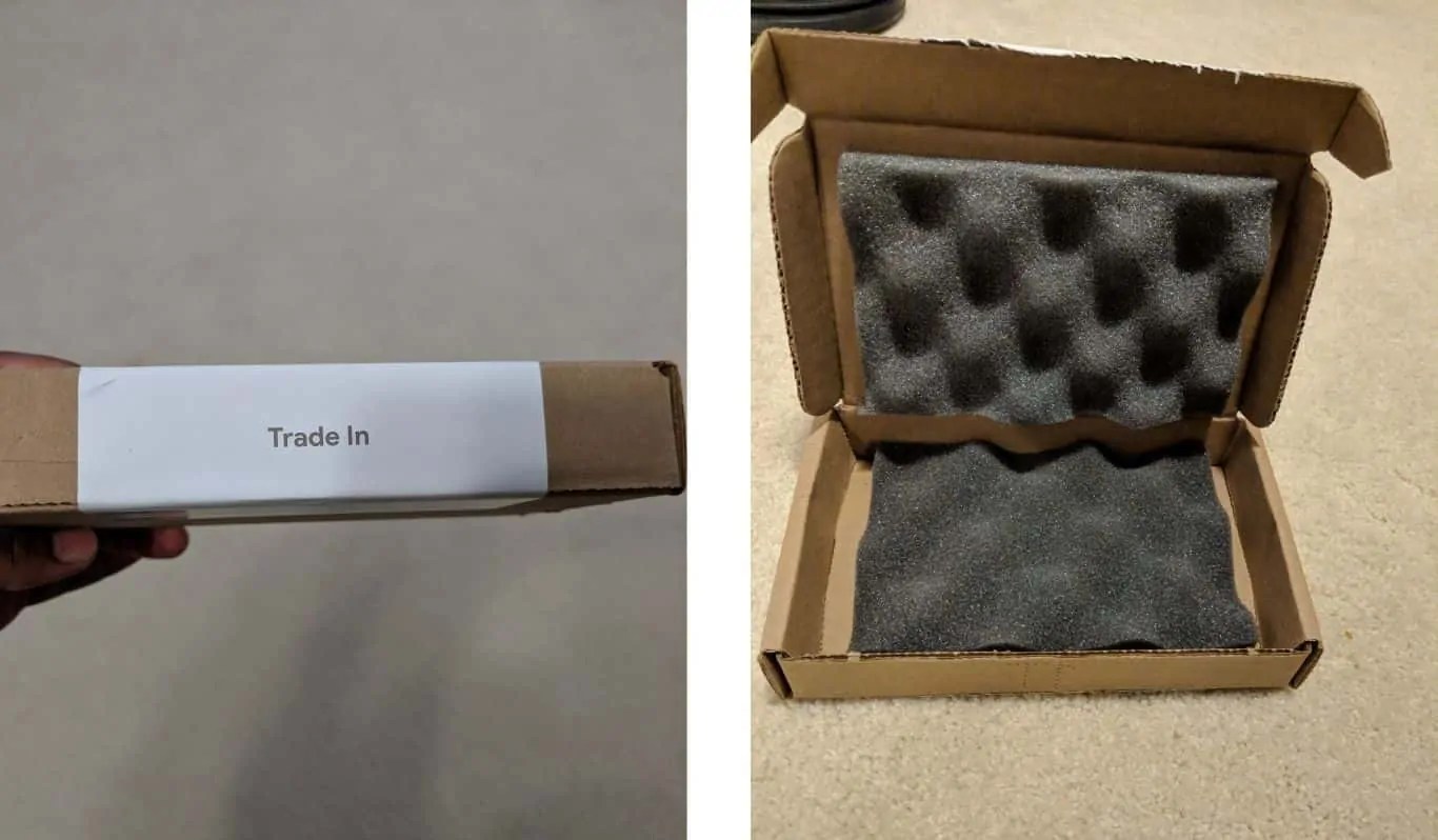 Google Redesigns TradeIn Shipping Kits With A Cardboard Box
