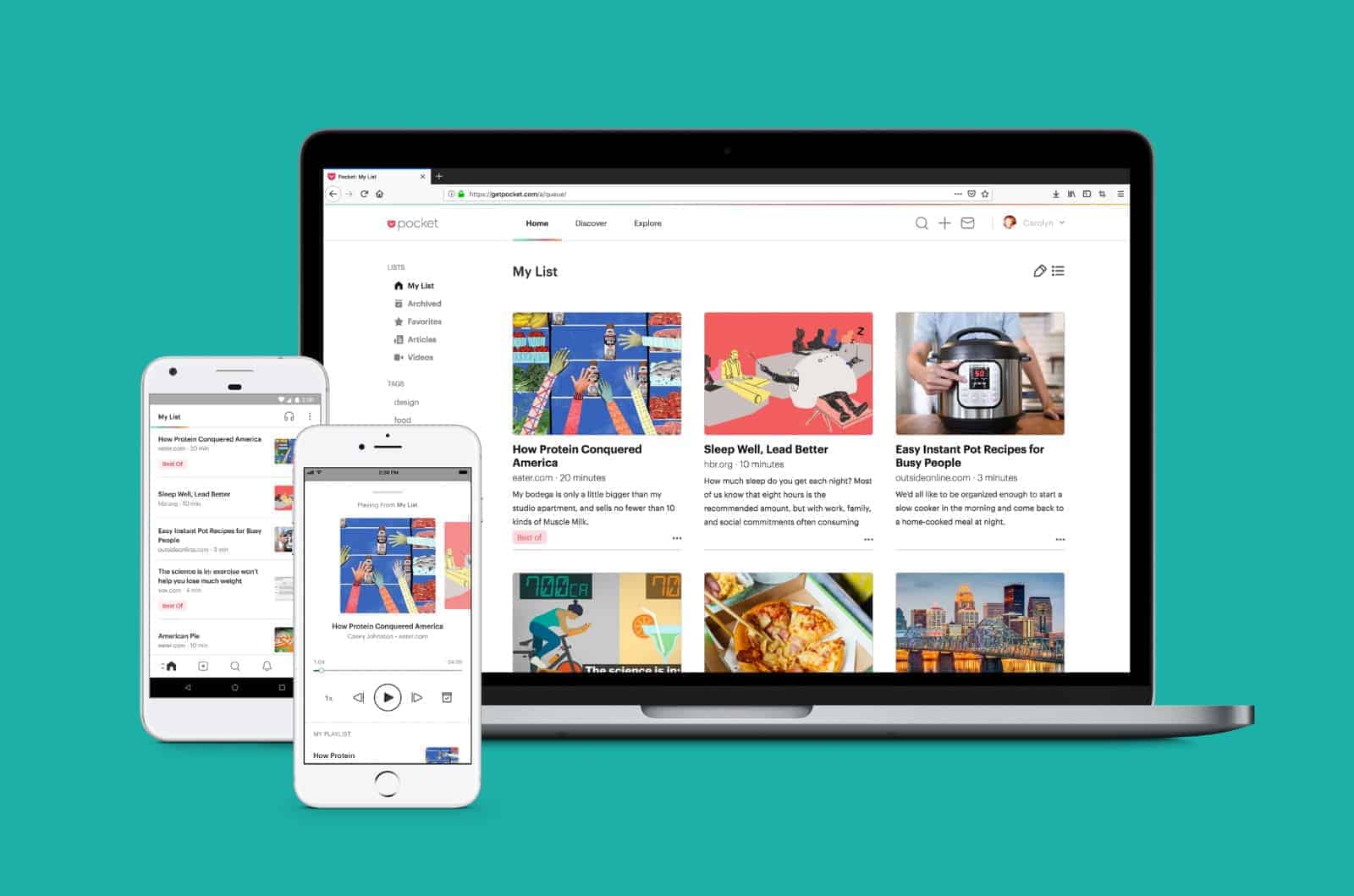 Pocket v7.0 Introduces New Design & 'Listen' Feature