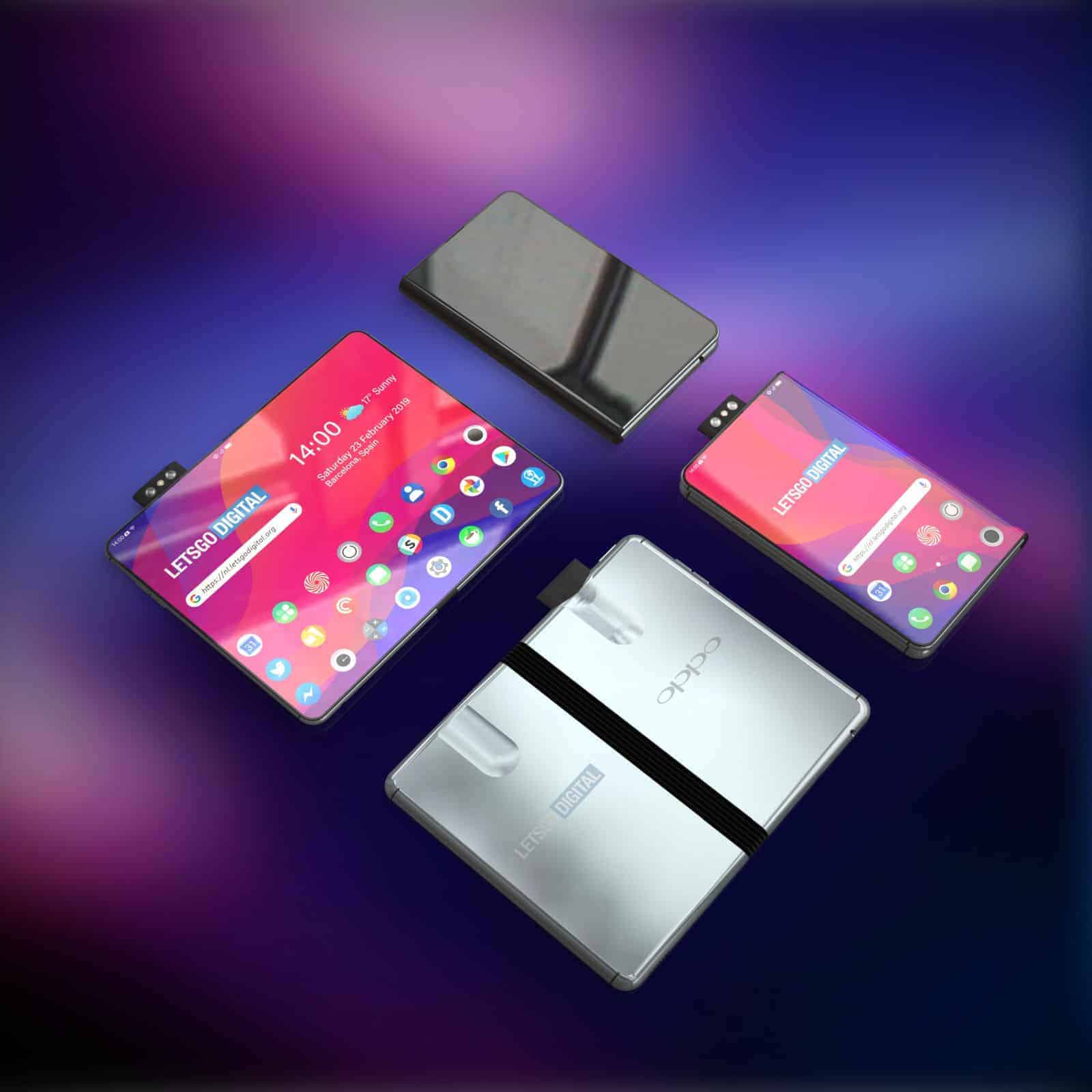 OPPO's Foldable Phone May Sport A PopUp Camera, Patent Suggests