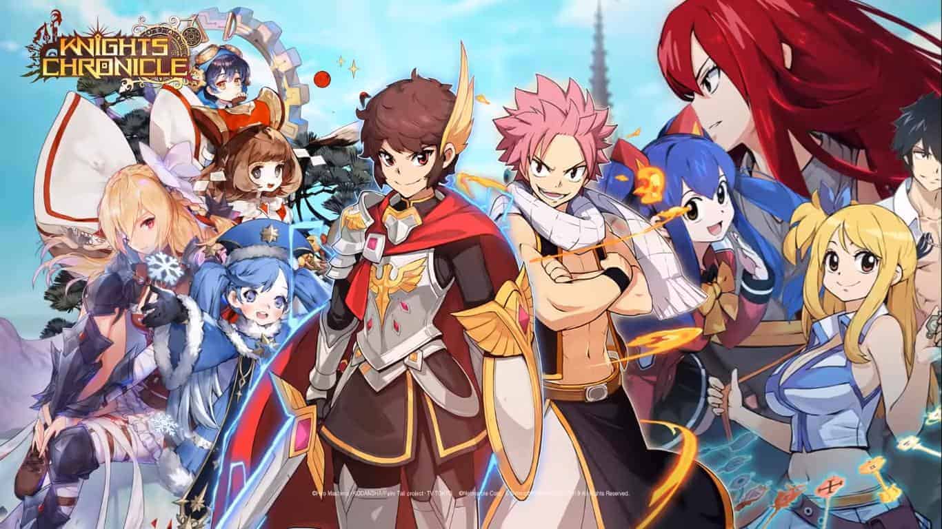 Fairy Tail Characters Join The Fight In Knights Chronicle On Android