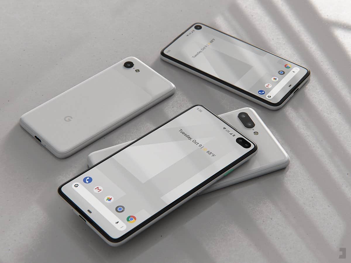 Stylish Concept Design Shows Google Pixel 4 With Display Cutouts