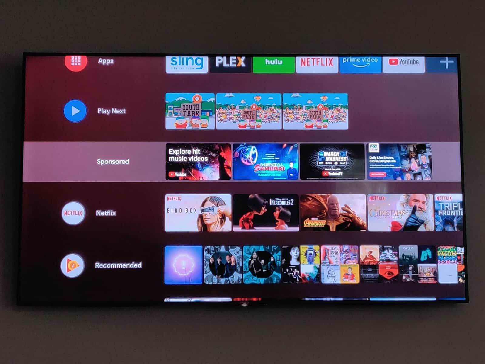 Here's A Clearer Look At Android TV's New "Sponsored" Row