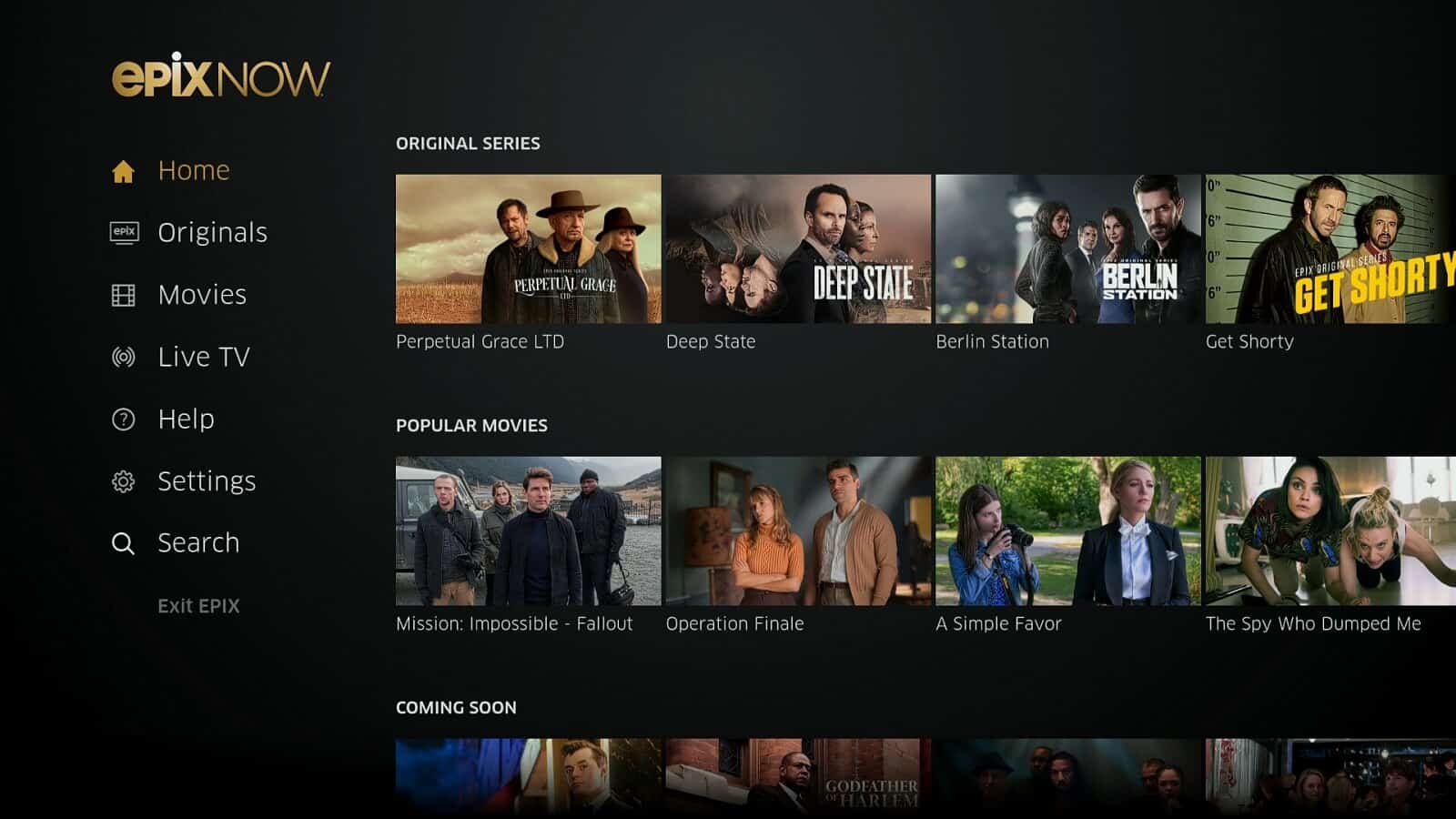 You Can Now Download EPIX NOW On Android TV Devices