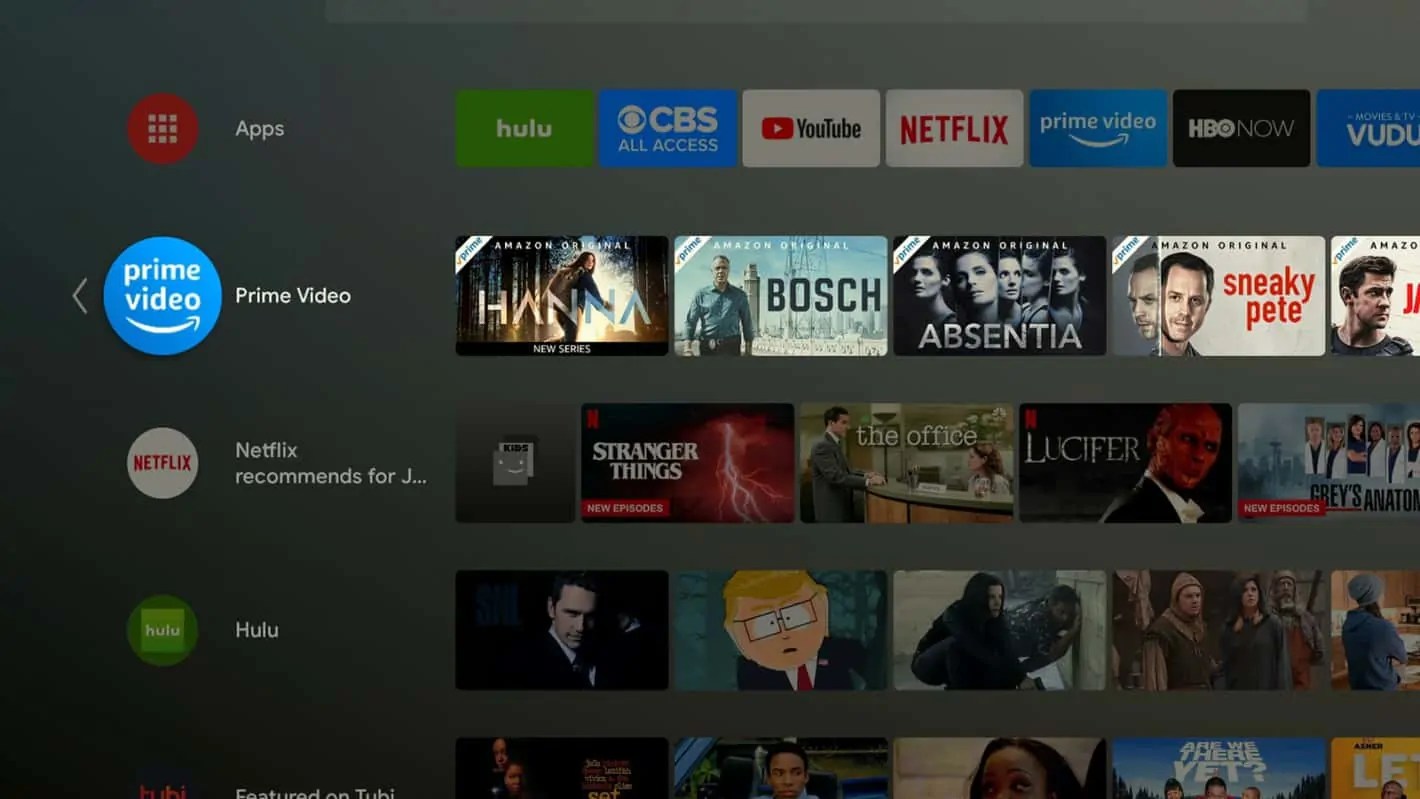 Prime Video On Android TV Looks Great With Home Screen Channel Support
