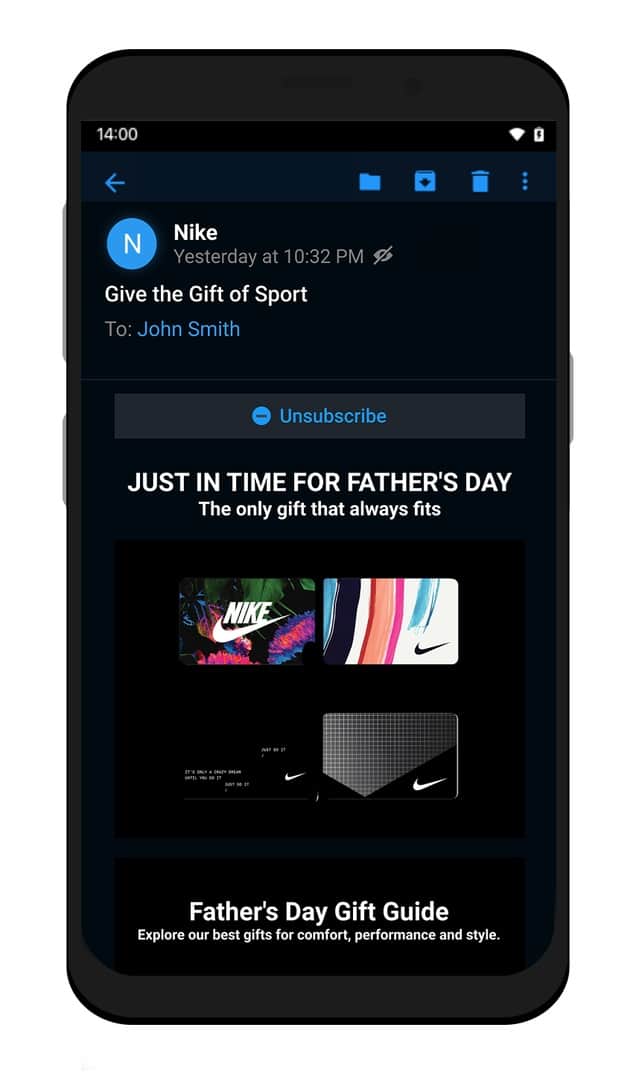 Dark Mode Arrives To Edison Mail App For Android