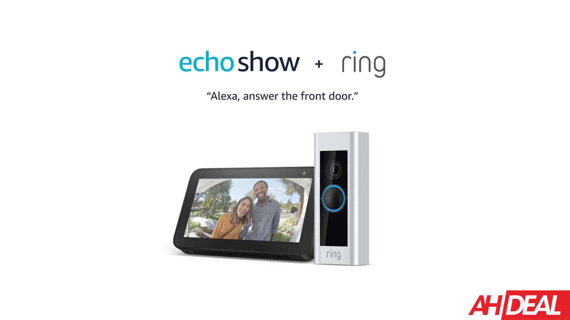 Bundle The Echo Show 5 & Ring Video Doorbell Pro For 199