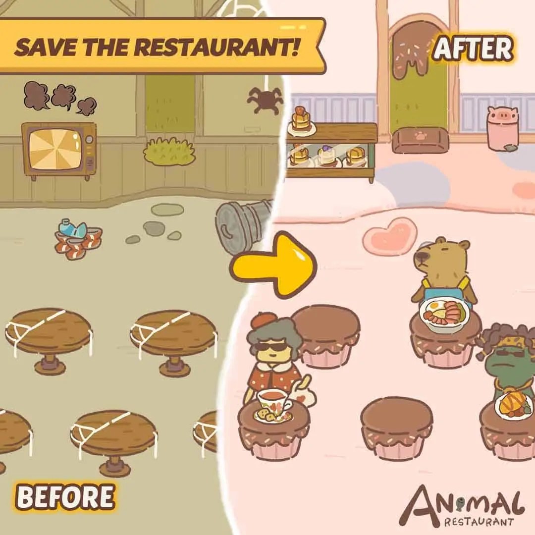 Animal Restaurant is Getting a 7Day Login Event Plus Aaron’s Animals