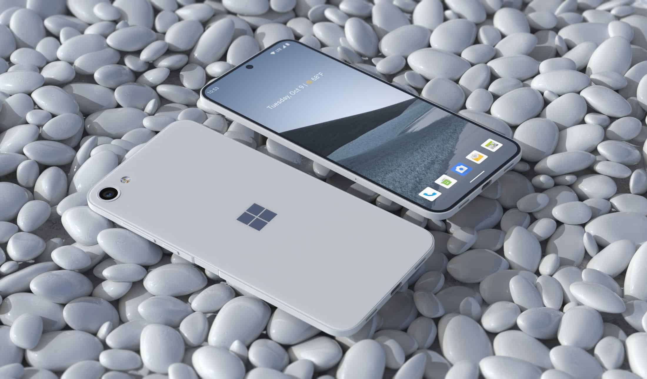 Microsoft Surface Solo Concept Shows Smartphone Microsoft Surface Solo Concept Shows Smartphone