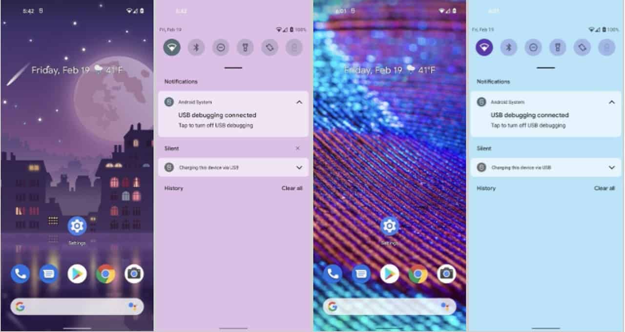 Check Out Android 12's WallpaperBased Theming Engine