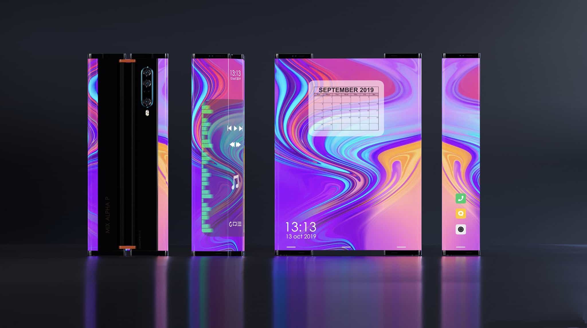 This Xiaomi Mi MIX Concept Phone Is Both Foldable & Rollable