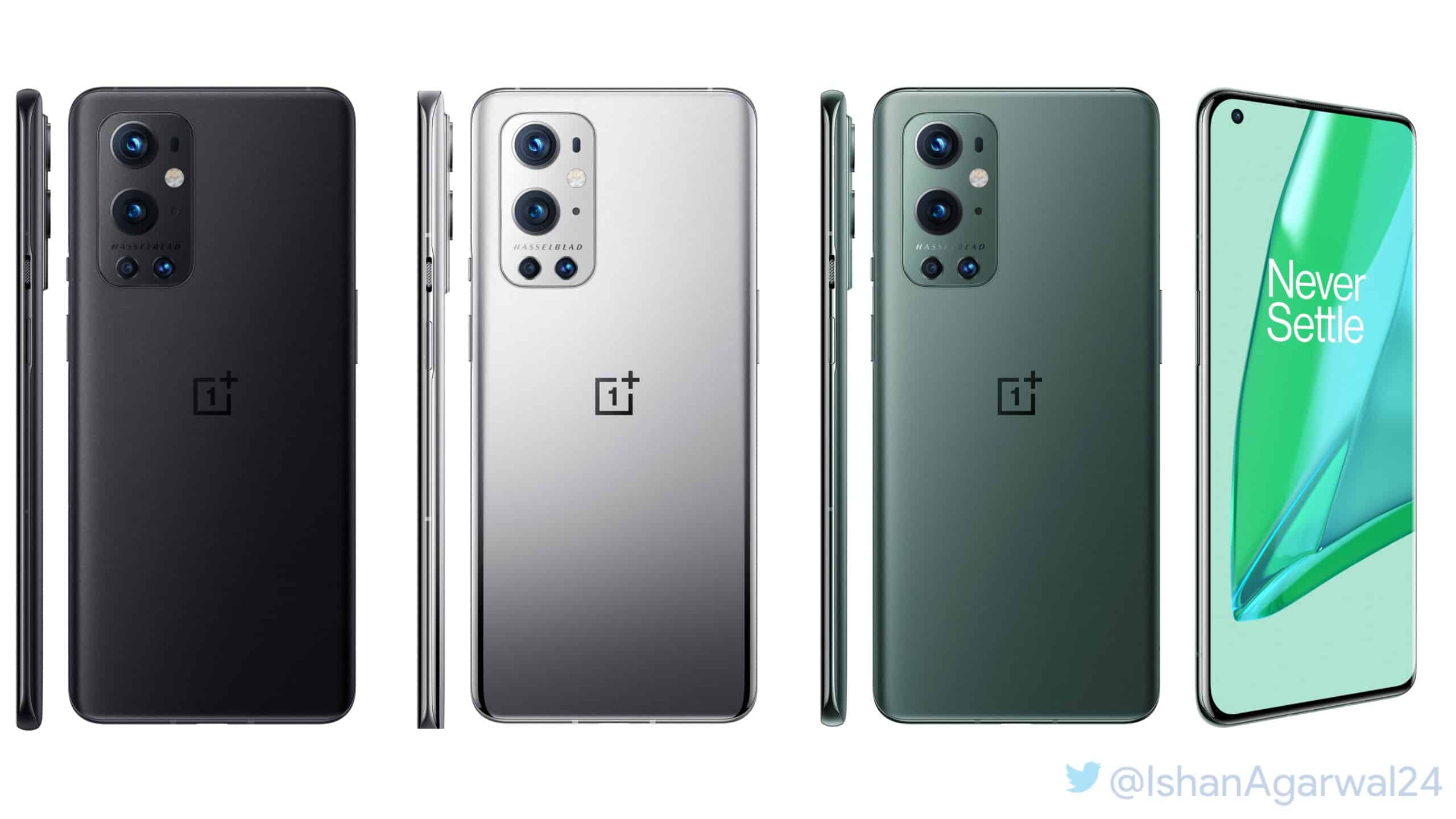 OnePlus 9 & 9 Pro Appear In All Color Variants Prior To Launch