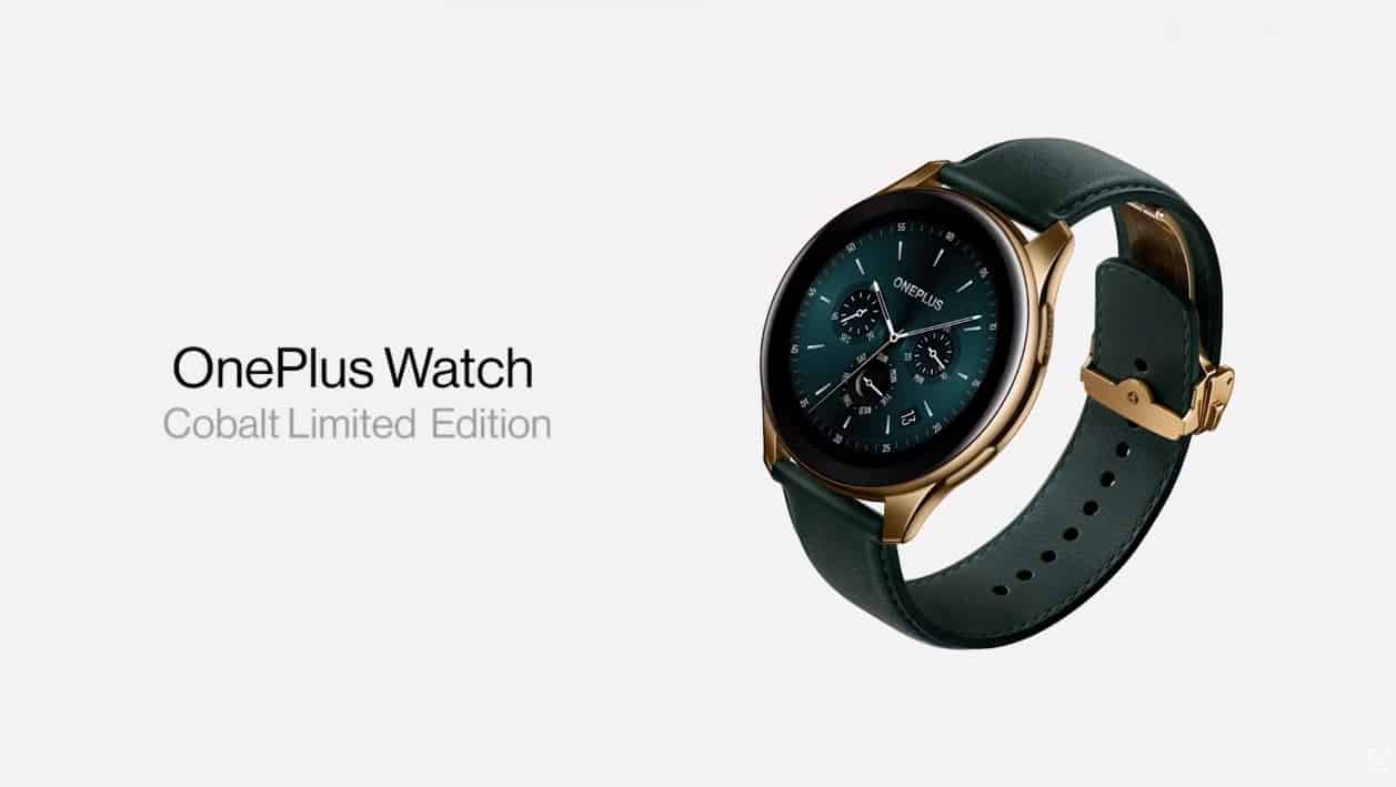 The OnePlus Watch Is Official & Comes In A Luxury Cobalt Edition