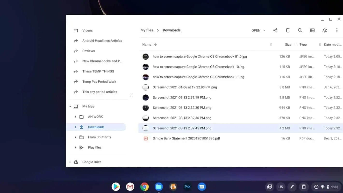 How To Use Screen Capture On Your Chromebook To Record Your Screen