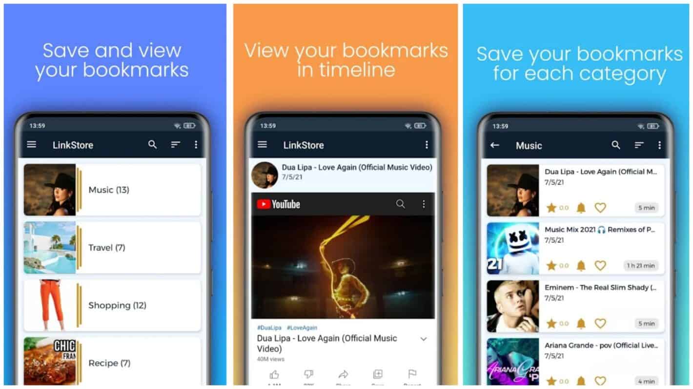 Top 9 Best Bookmark Manager Android Apps 2021