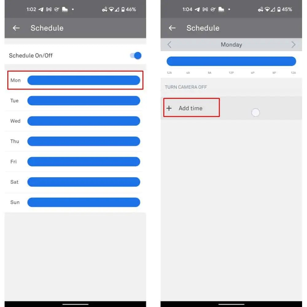 How To Set A Camera Schedule With The Nest App