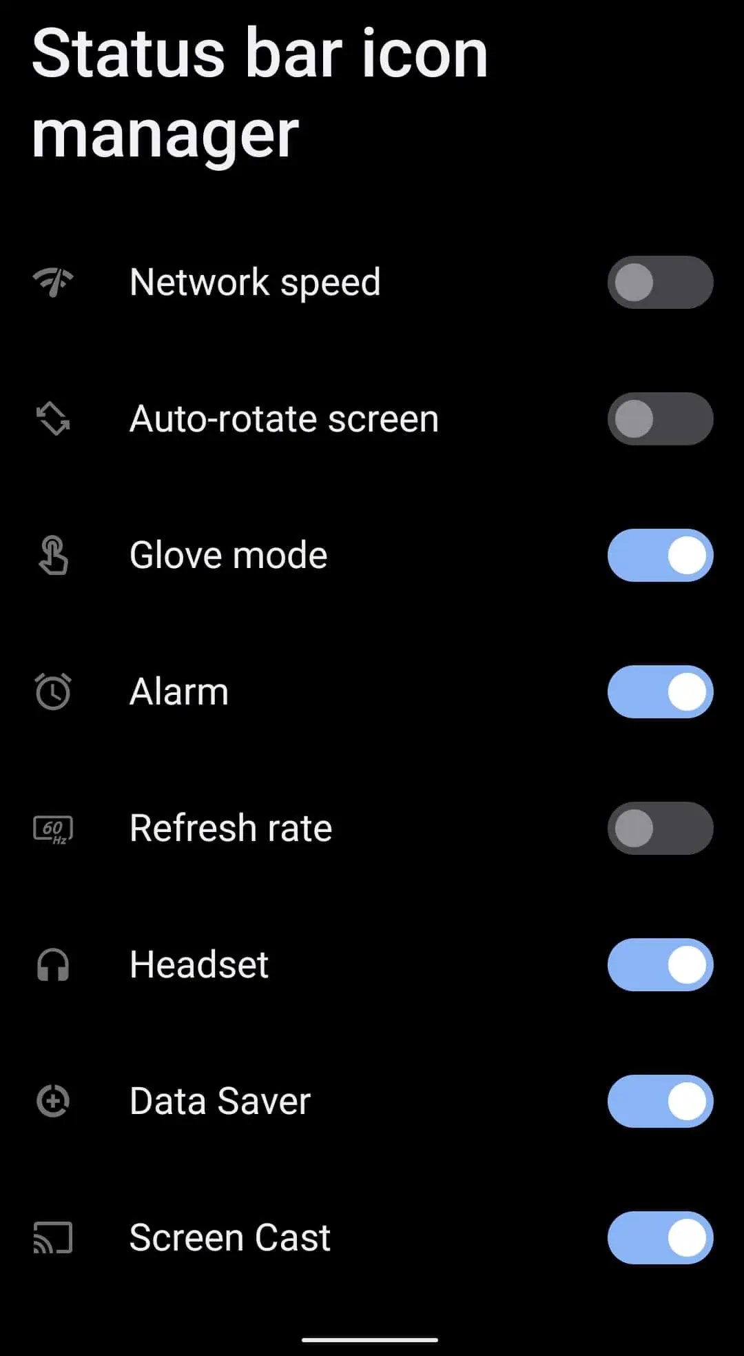 How To Customize Status Bar Icons On The ASUS ZenFone 9