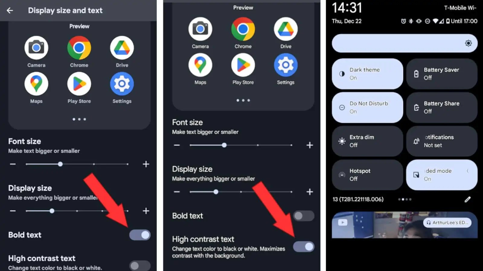 How to change the font size in Android