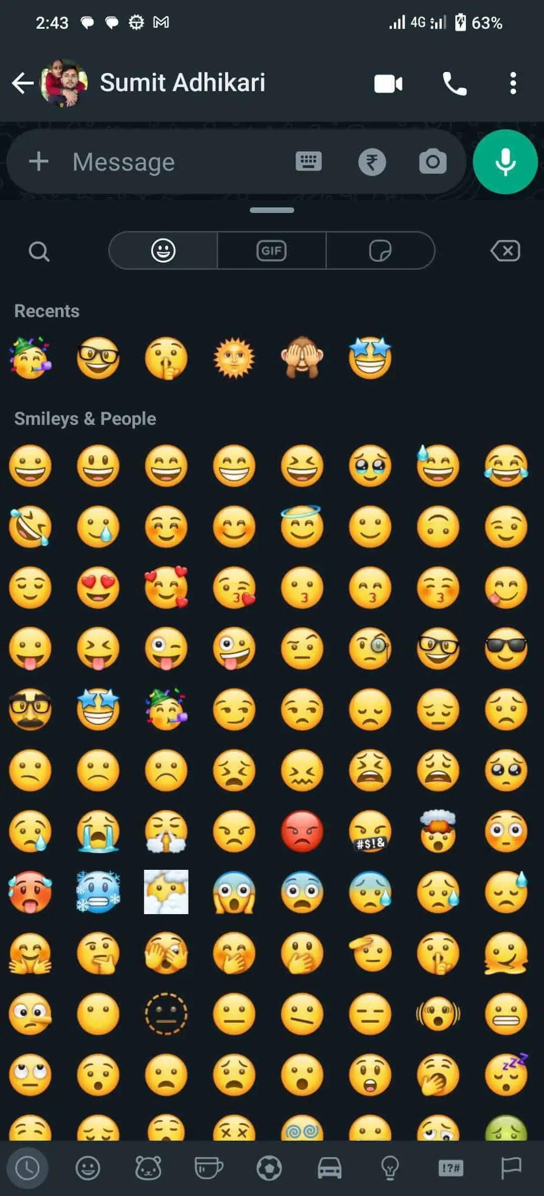 WhatsApp is testing redesigned emoji keyboard