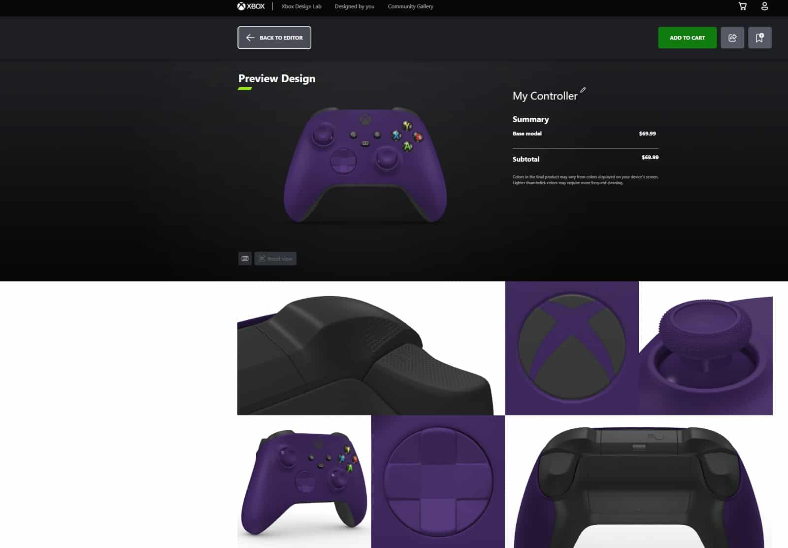 Xbox users might be getting an Astral Purple controller soon