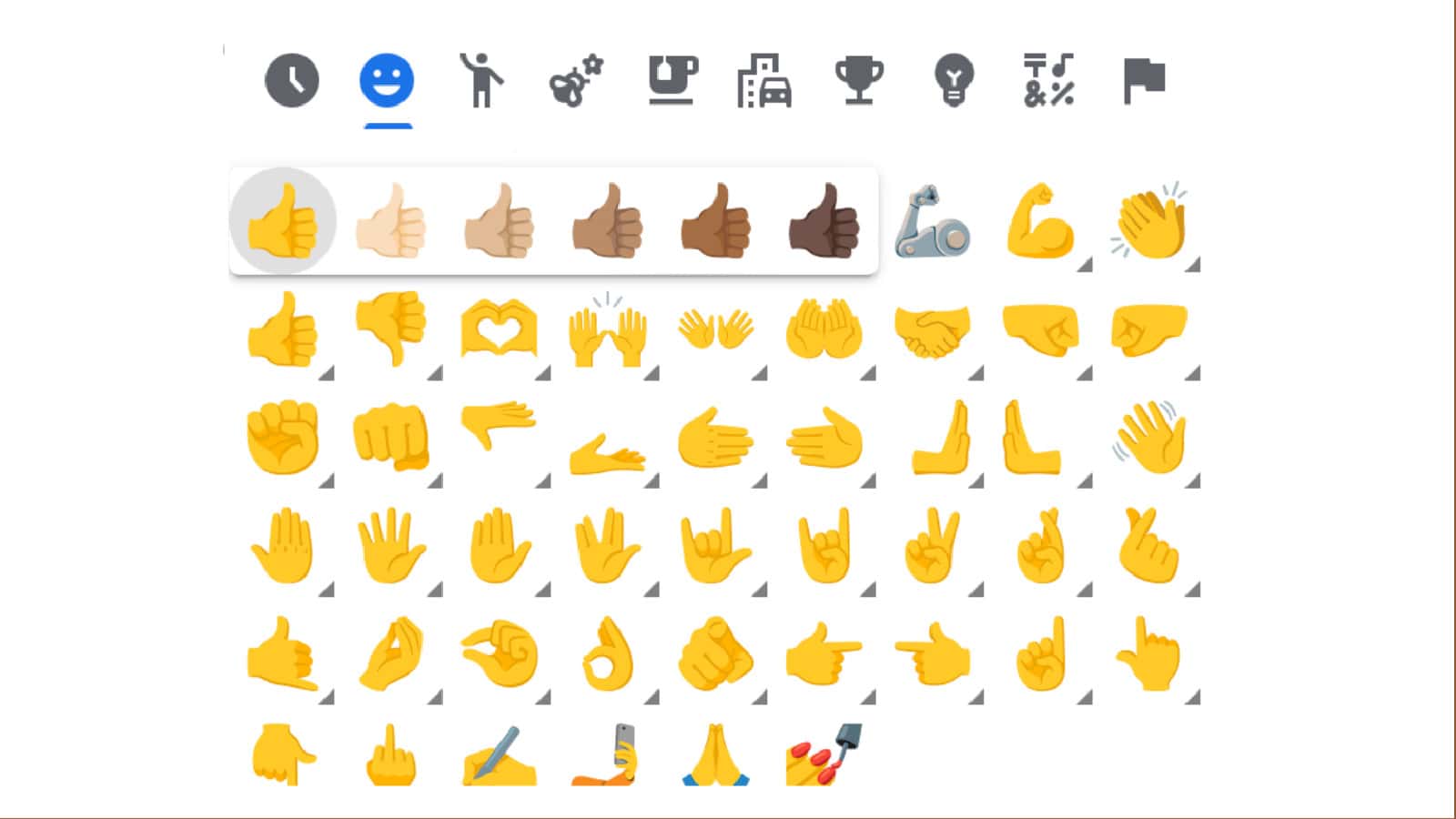 The Gmail emoji picker on the web just got better