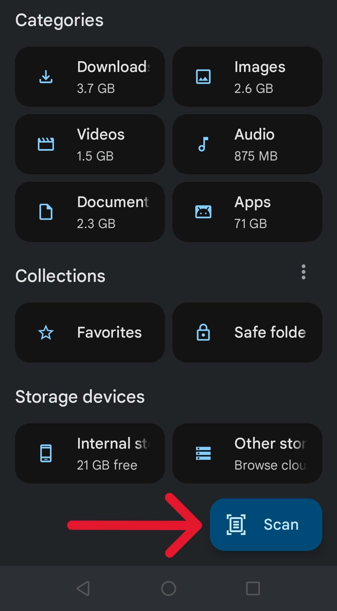 Google Files can now scan your documents within the app