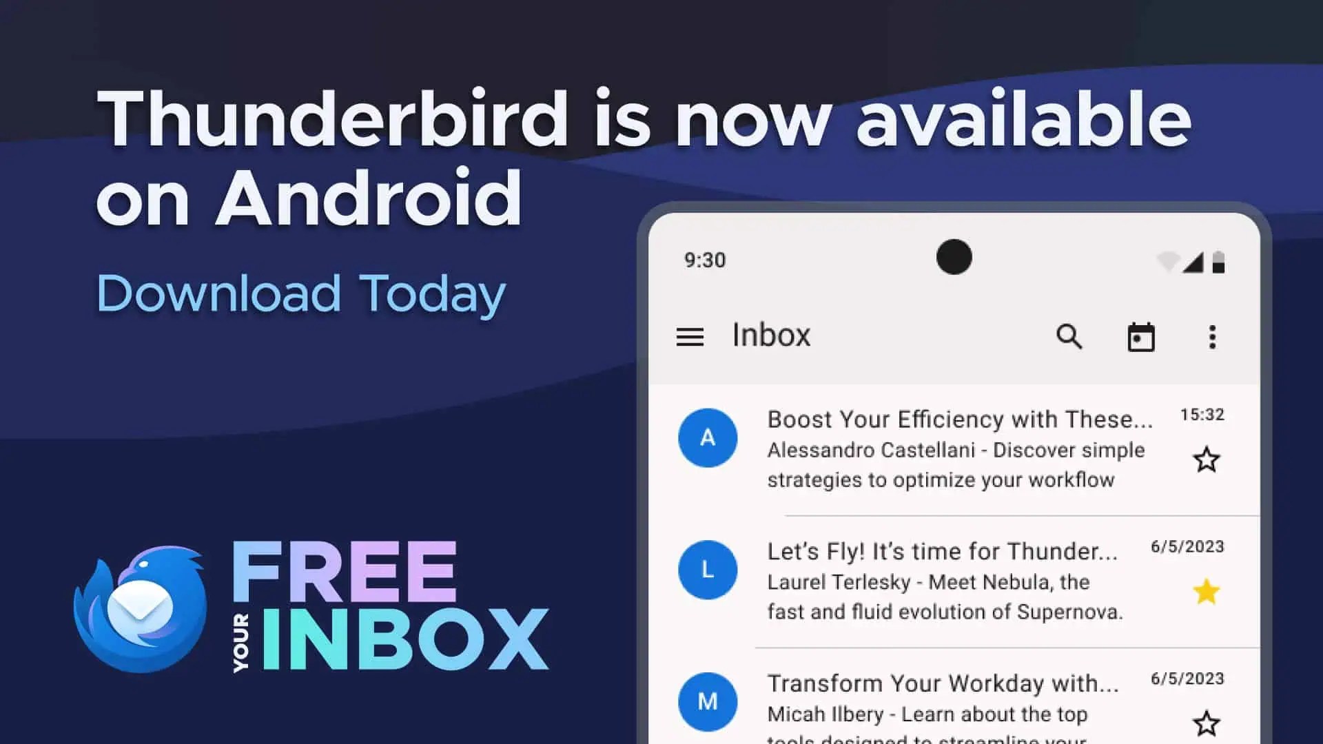 Mozilla’s Thunderbird email app for Android is finally available