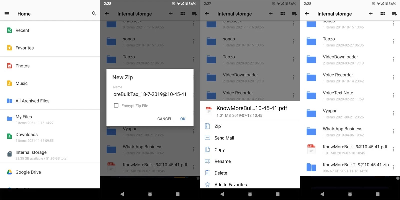 Five Best Free ZIP Extractor Android Apps Android Infotech