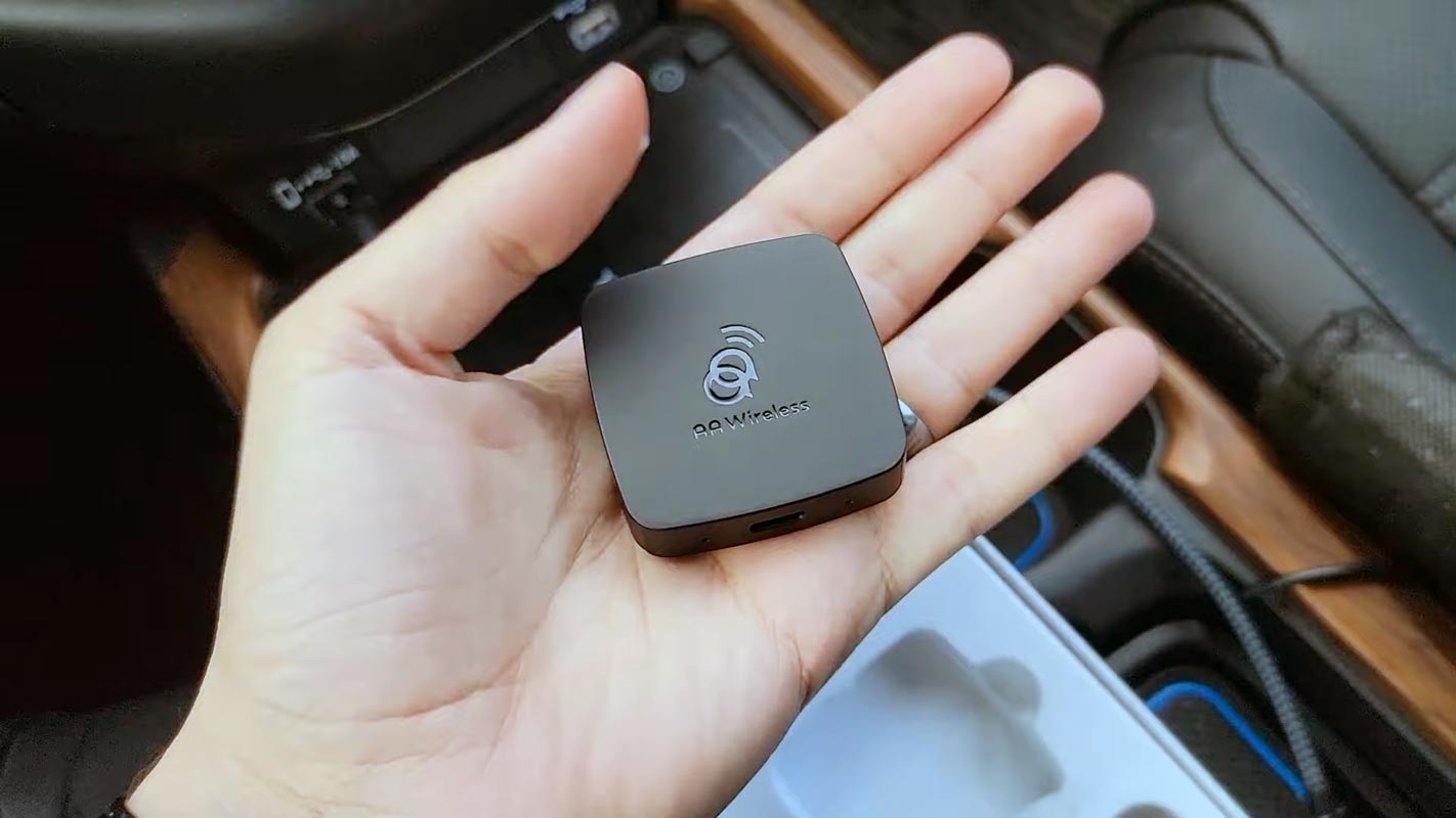 AA Wireless Android Auto Dongle available for 90 at Amazon Store