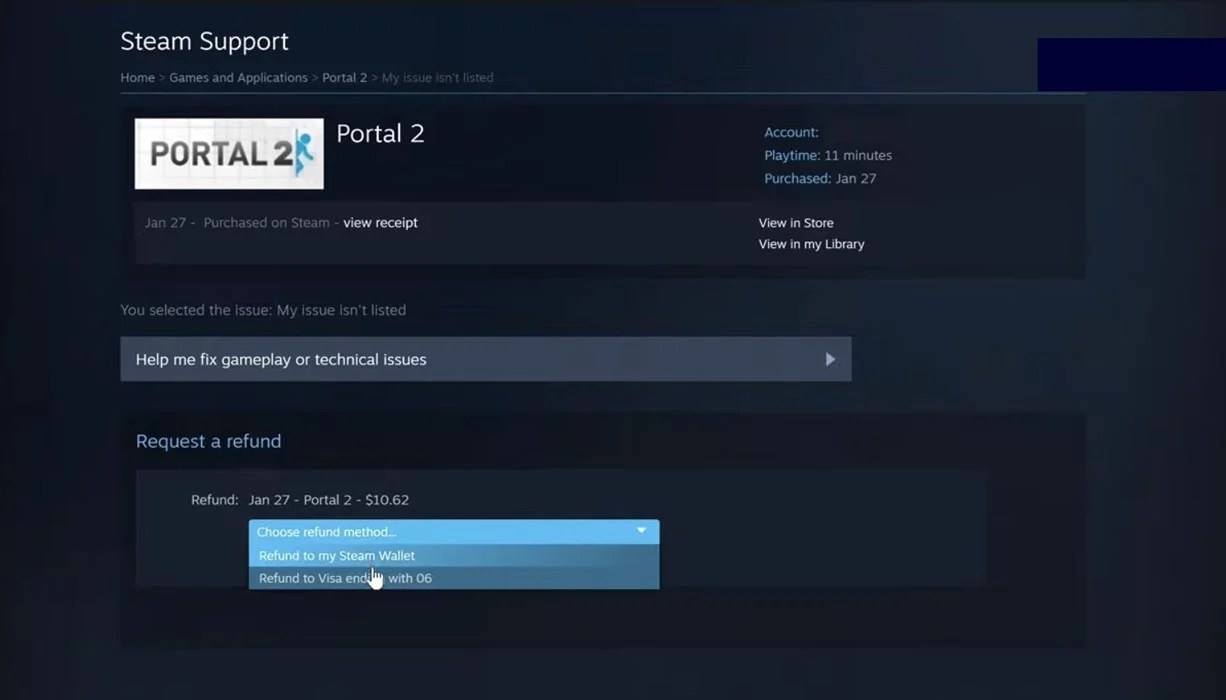 How to Successfully Get Steam Refund Within 14 Days and 2 Hours Play