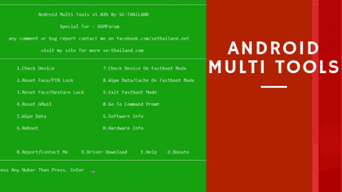 Download Android Multi Tools For Windows PC (100 Working )