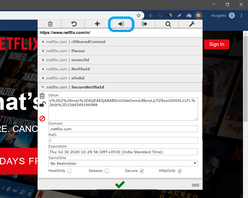 Netflix Cookies April 2022 [100 Working]