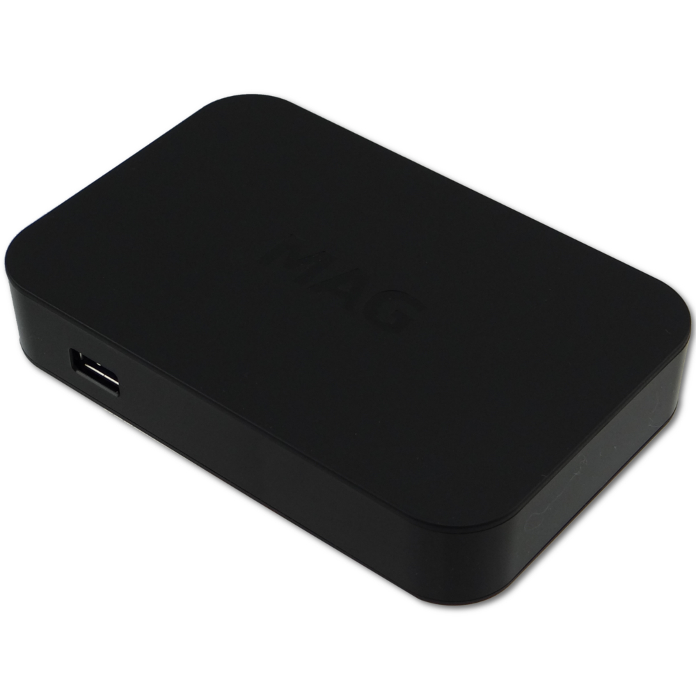 Infomir Mag 322 Hevc IPTV SetTop box Androidkastje.nl