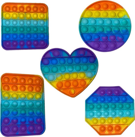 Pop It Square Fidget Toy 3in1 Androidkastje.nl